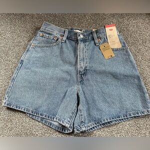 Levi's Cinch Mid-thigh Denim Shorts